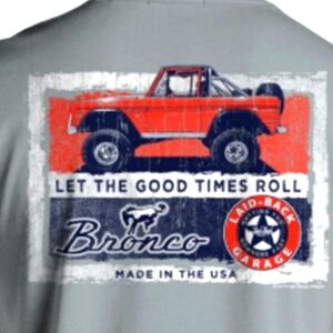 Comfort Colors Ford Bronco Cotton Long-Sleeve T-Shirt